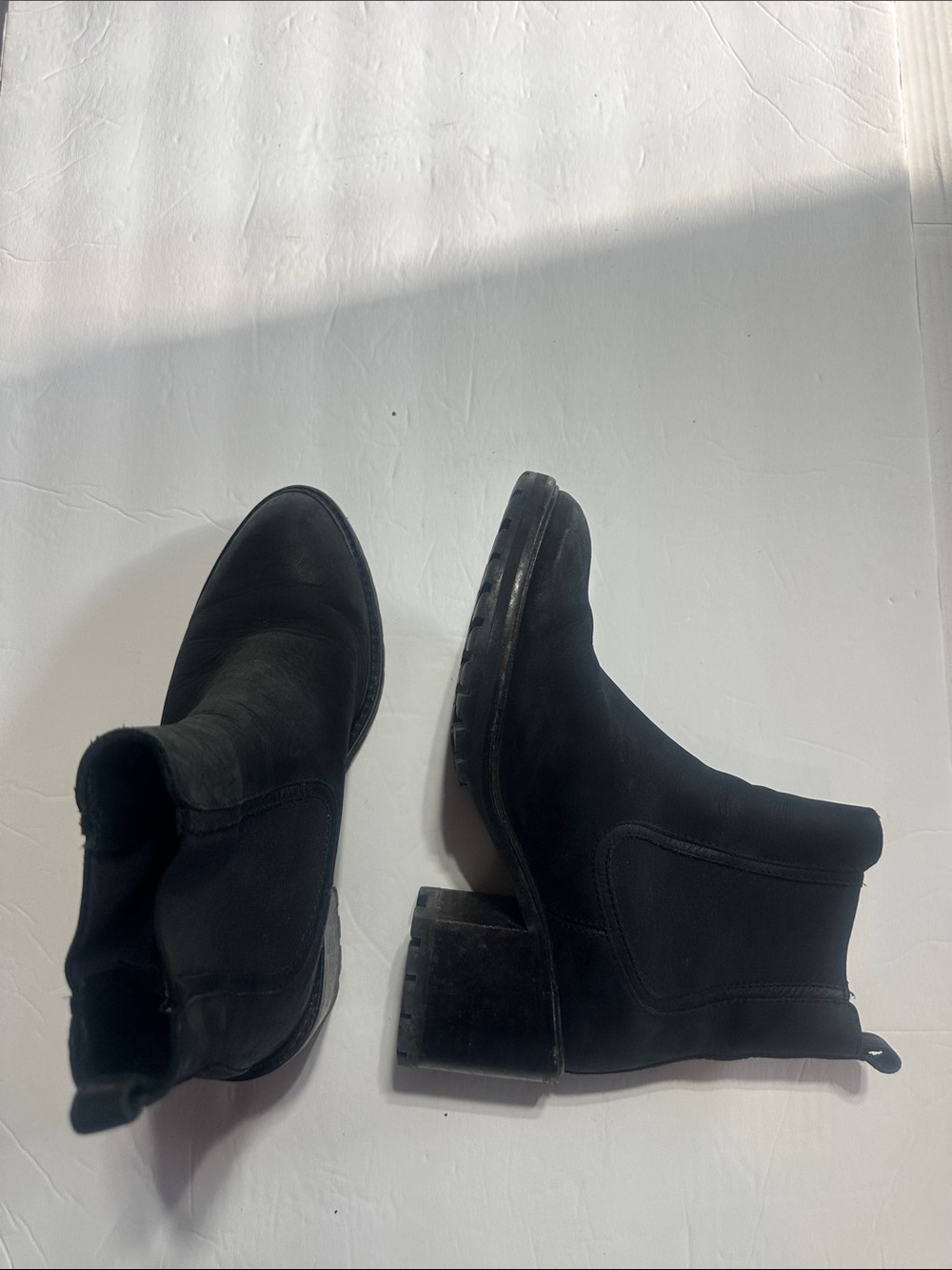 Thursday Everyday matte Black Chelsea Boots - Classic Pull-On Ankle Boots block